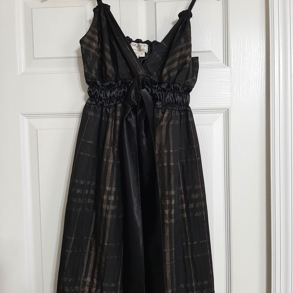 M.S.S.P. Black and Brown Dress